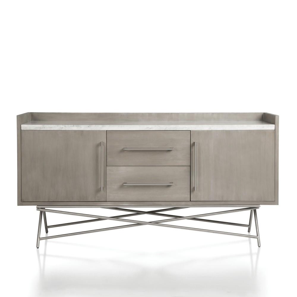 

    
Modus Furniture CORAL Sideboard White 3N2578
