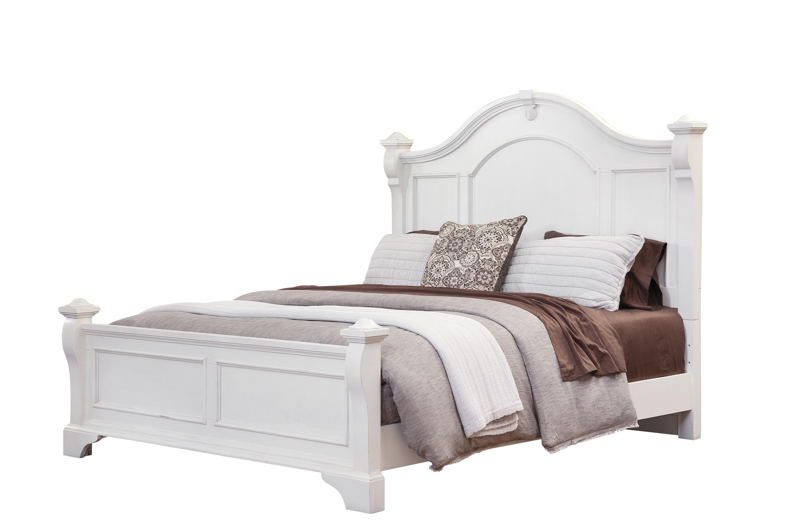 

    
White Queen Bed Set 3Pcs HEIRLOOM 2910-QPOPO-3PC American Woodcrafters Classic
