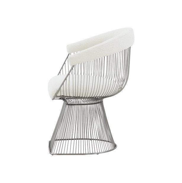 

                    
VIG Furniture Chandler Dining Chair Set White/Silver Shepra Purchase 
