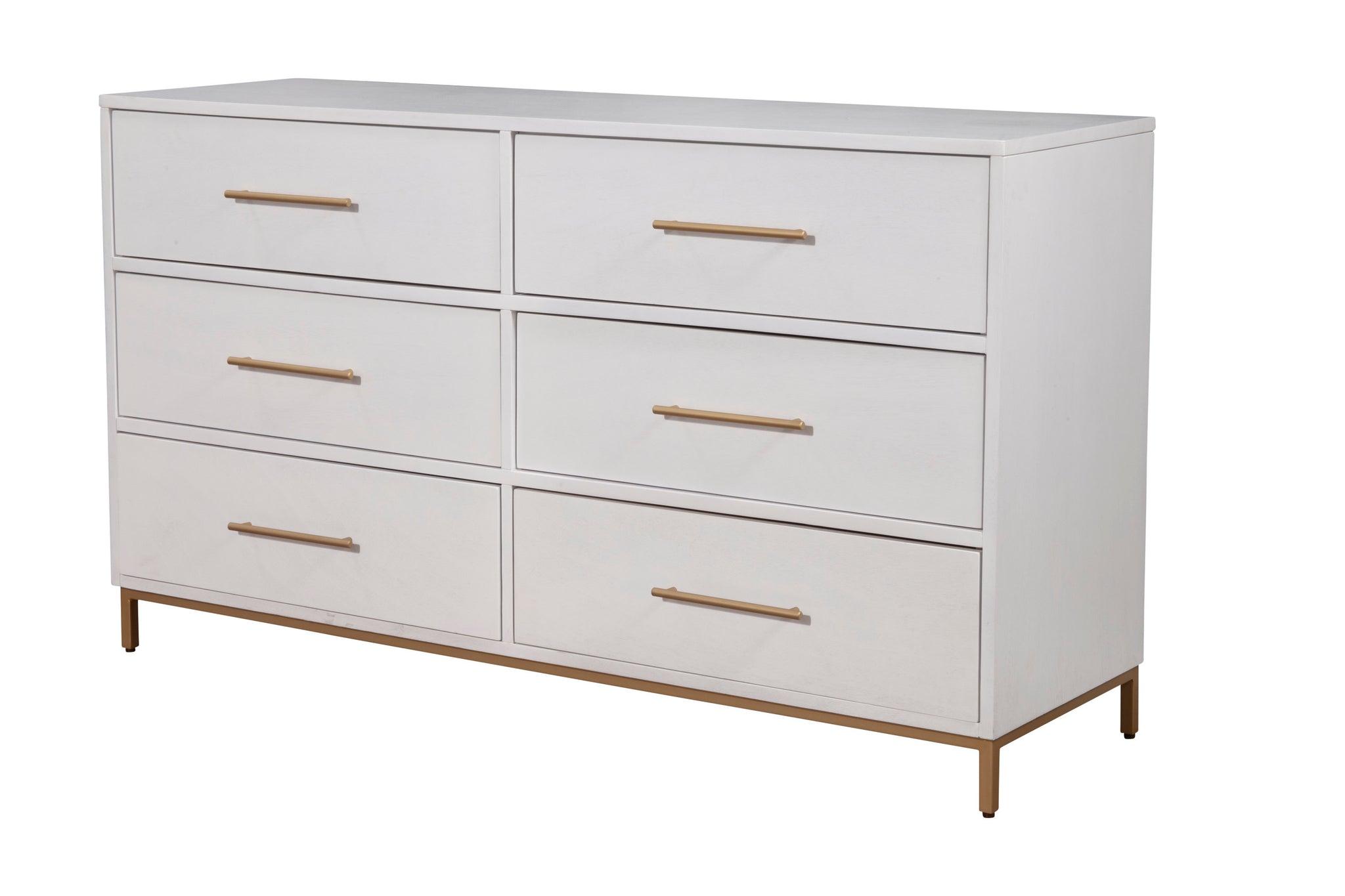 Contemporary Dresser MADELYN 2010-03 in White 
