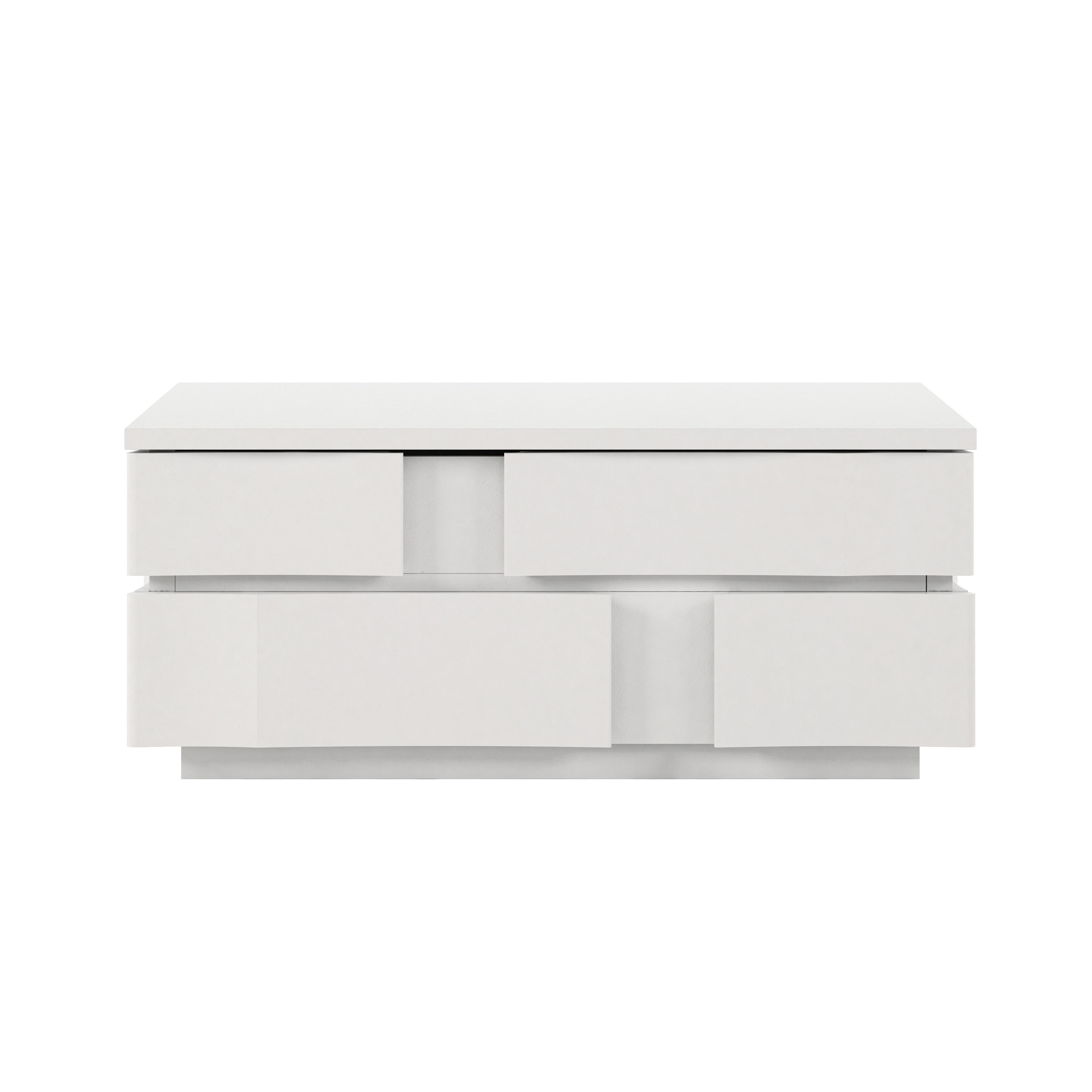 

    
White Square Geometrical Shape Coffee Table Set by A.R.T. Furniture Portico
