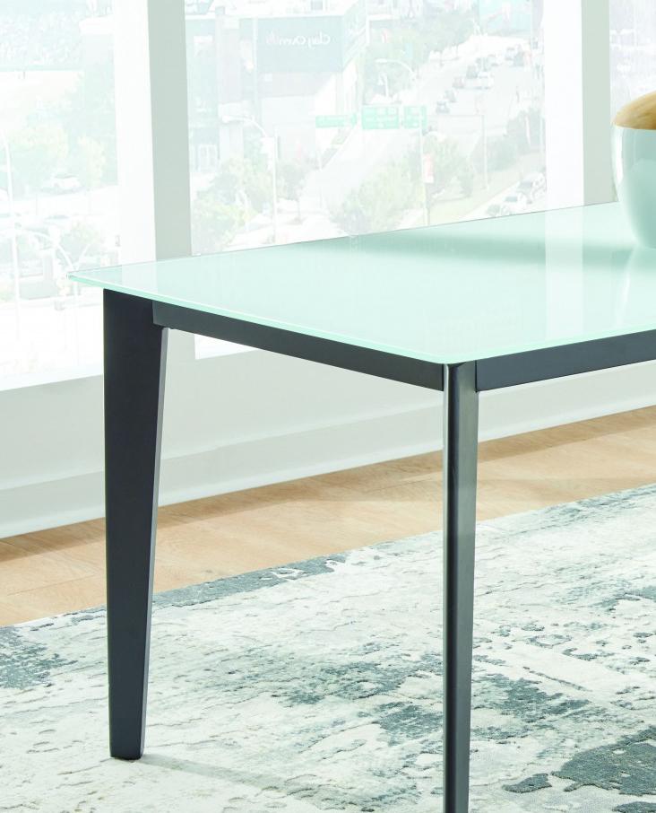 

    
Modus Furniture ZANZIBAR Dining Table Set Dark Grey/White/Black LFLC60-7PC
