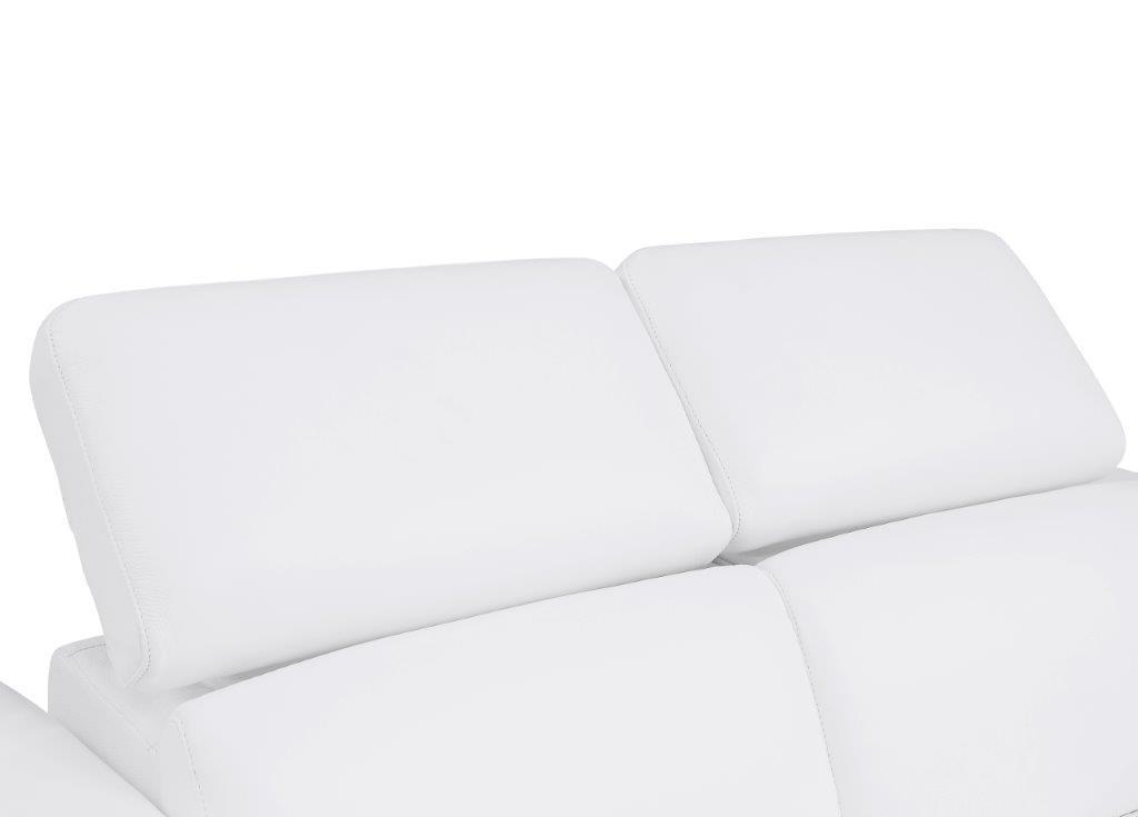 

    
 Order  White Top Grain Italian Leather Power Reclining Loveseat Contemporary 990 Global United
