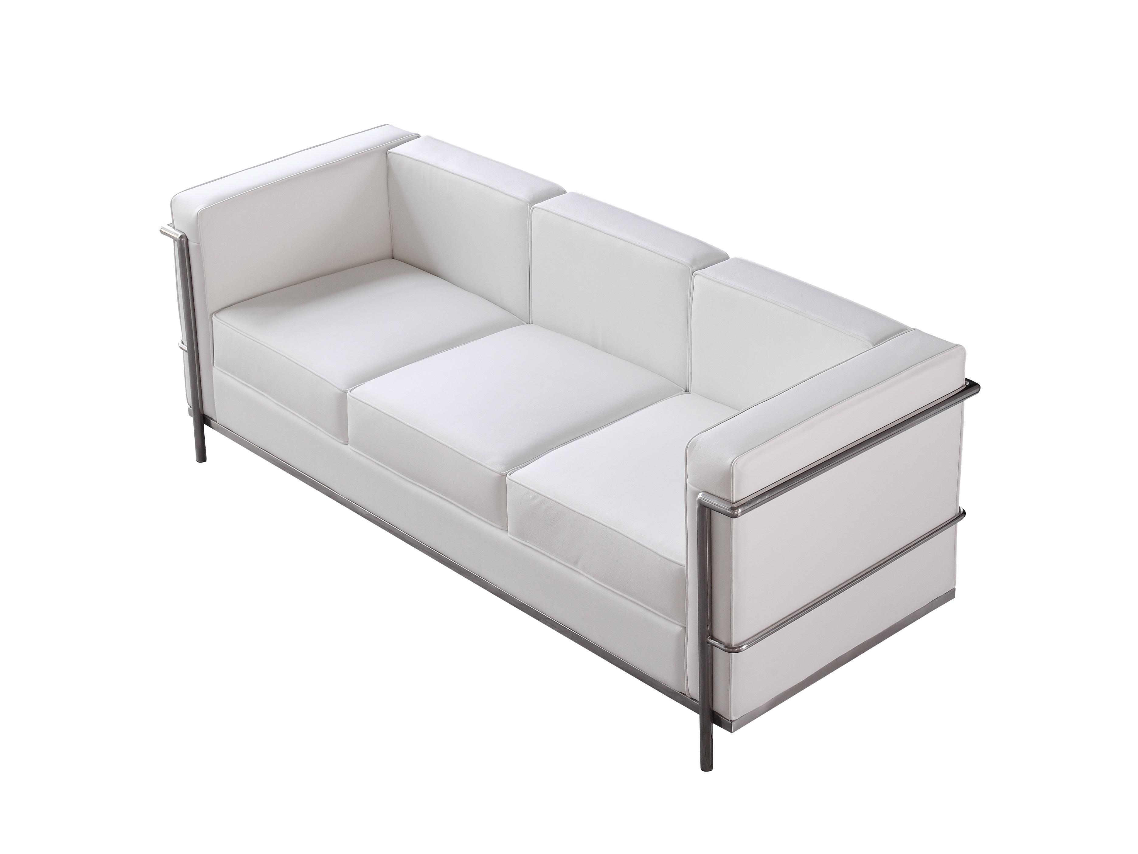 

    
J&M Furniture Cour Sofa White SKU 176551-S-W
