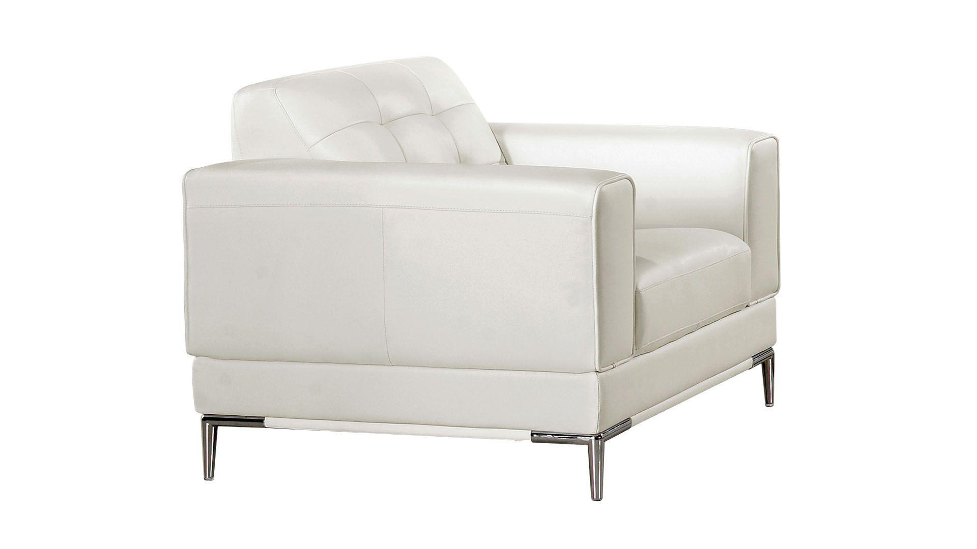 

                    
American Eagle Furniture EK003-W Sofa Set White Italian Leather Purchase 
