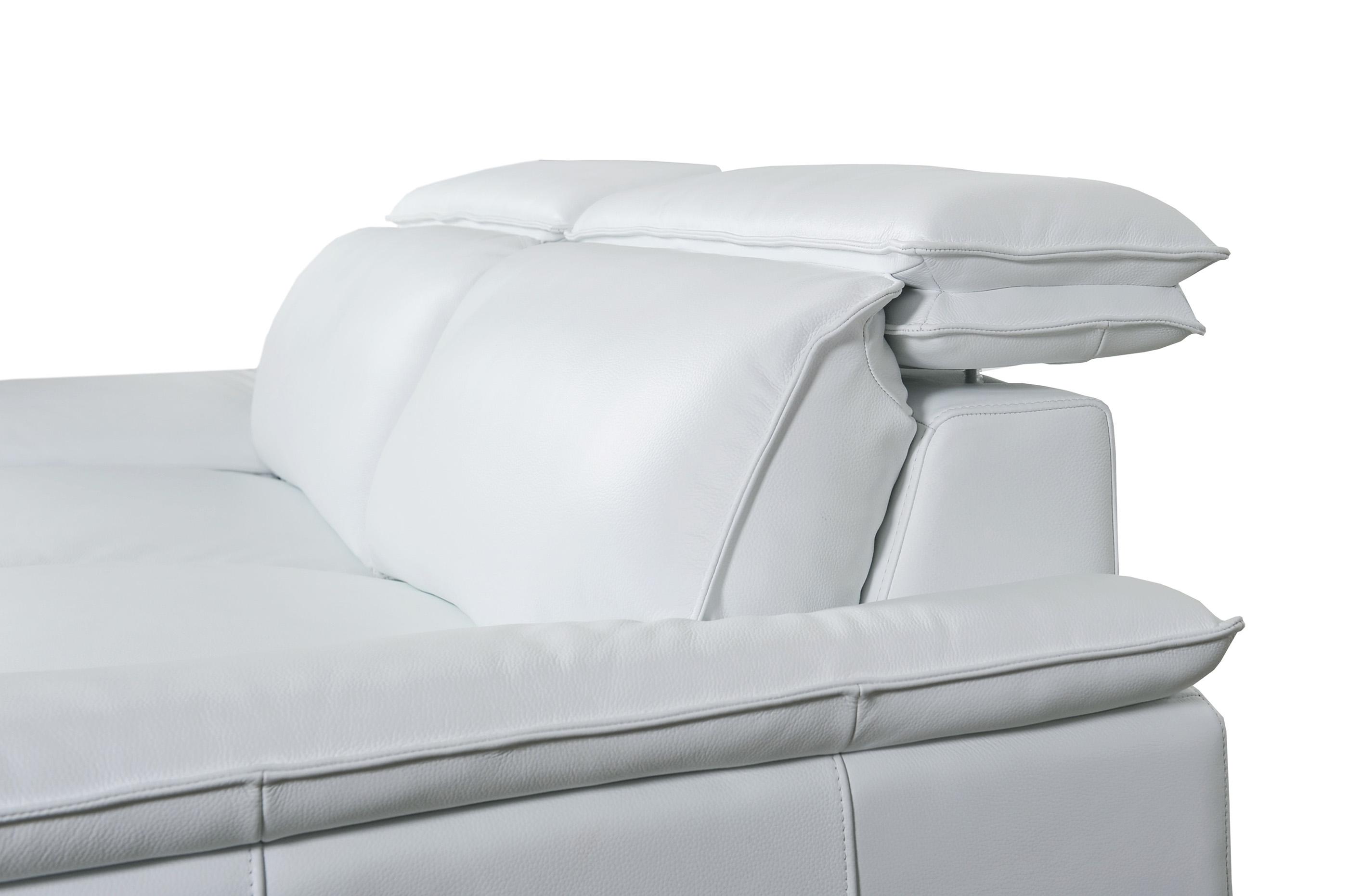 

    
 Order  White Top Grain Leather Motorized Sofa Set 3 Pcs Yorbita 568 Moroni Contemporary
