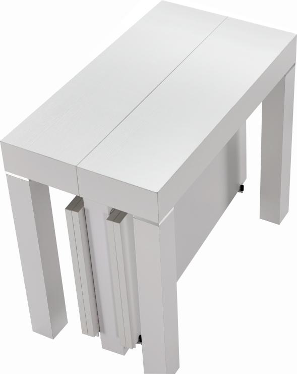 

    
White Transformer Console/Dining Table 2241 ESF Made in Italy Contemporary
