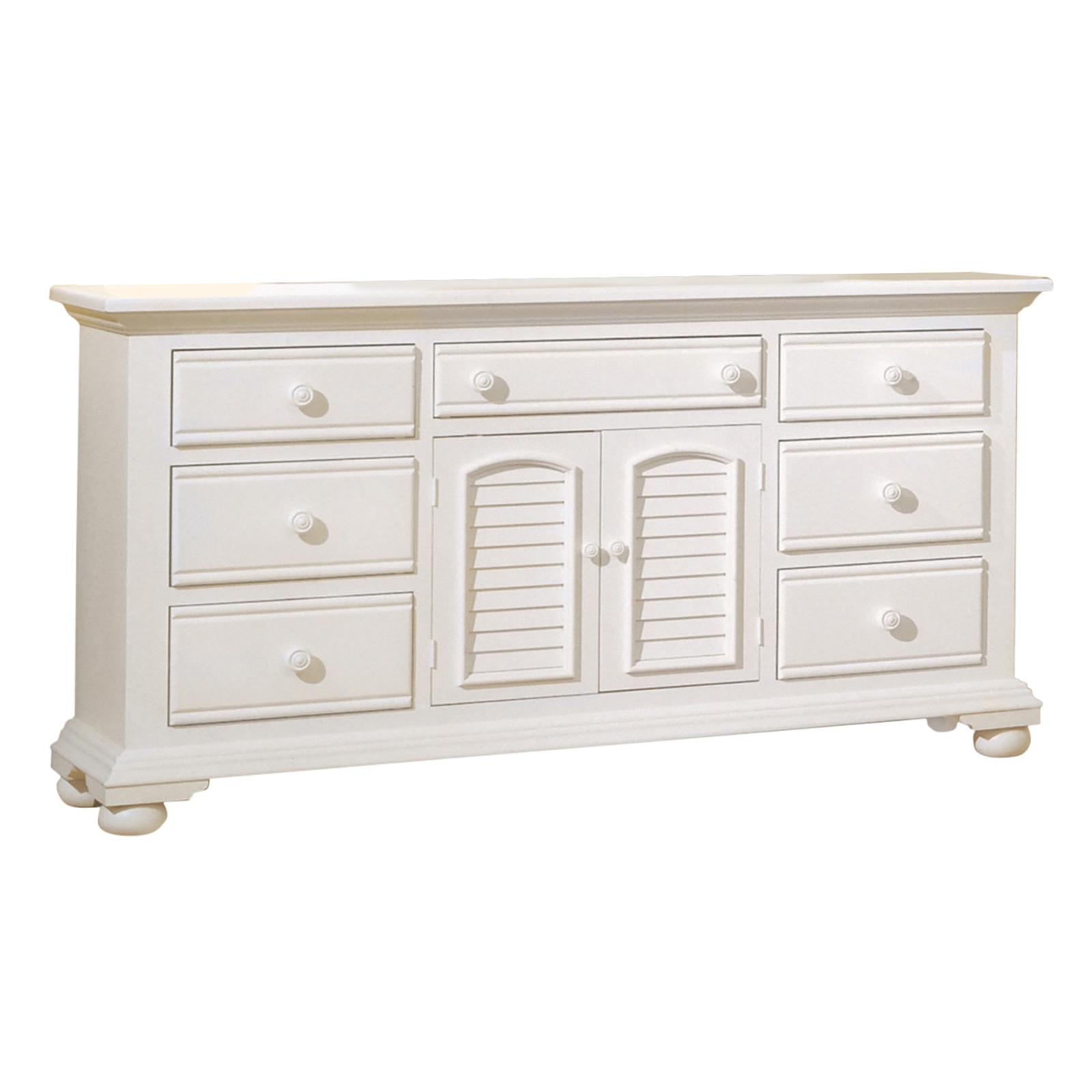 

    
American Woodcrafters COTTAGE 6510-TDDM Dresser With Mirror White 6510-TDDM
