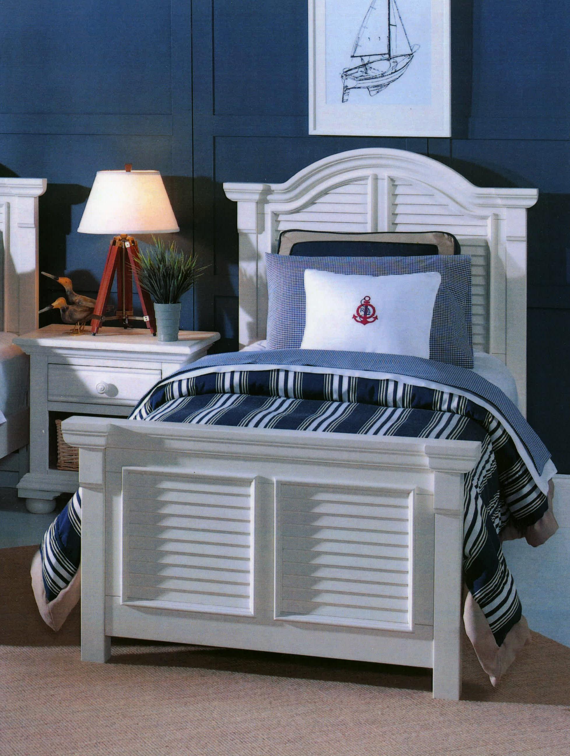 Classic, Traditional, Cottage Panel Bed COTTAGE 6510-33PAN 6510-33PNPN in White 