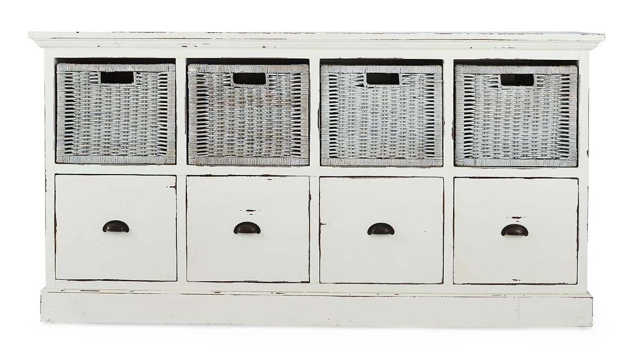 

    
Bramble 25891 Storage Cabinet Antique White 25891 WHD RWHD
