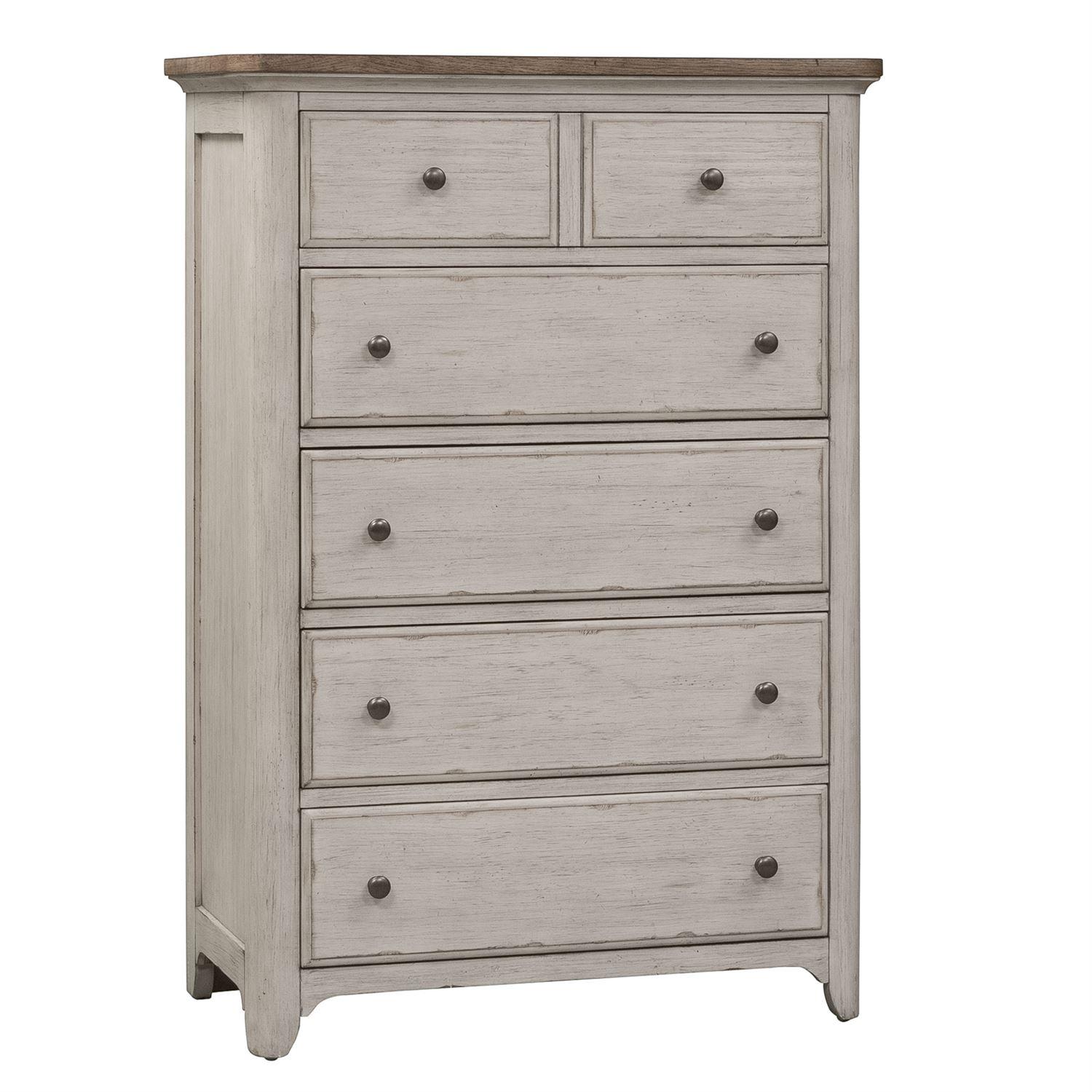

    
Liberty Furniture Farmhouse Reimagined  (652-BR) Bachelor Chest Bachelor Chest White 652-BR41
