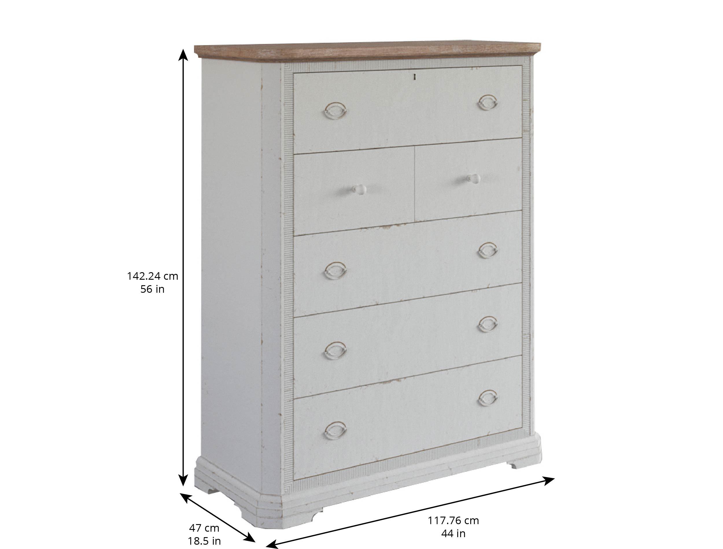 

    
a.r.t. furniture Palisade Chest White 273150-2908
