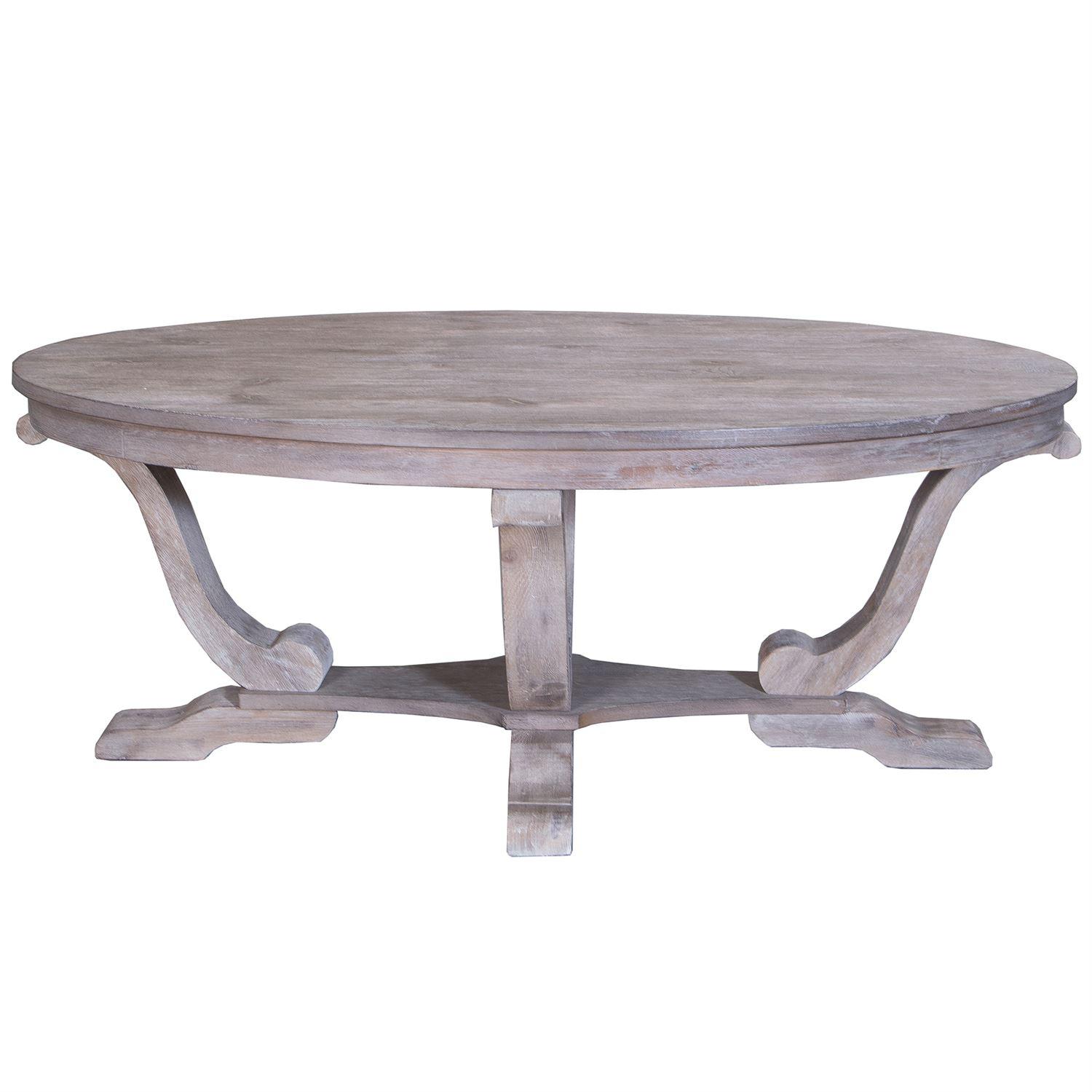 

    
White Wash Finish Wood Coffee Table Set 3Pcs Greystone Mill (154-OT) Liberty Furniture

