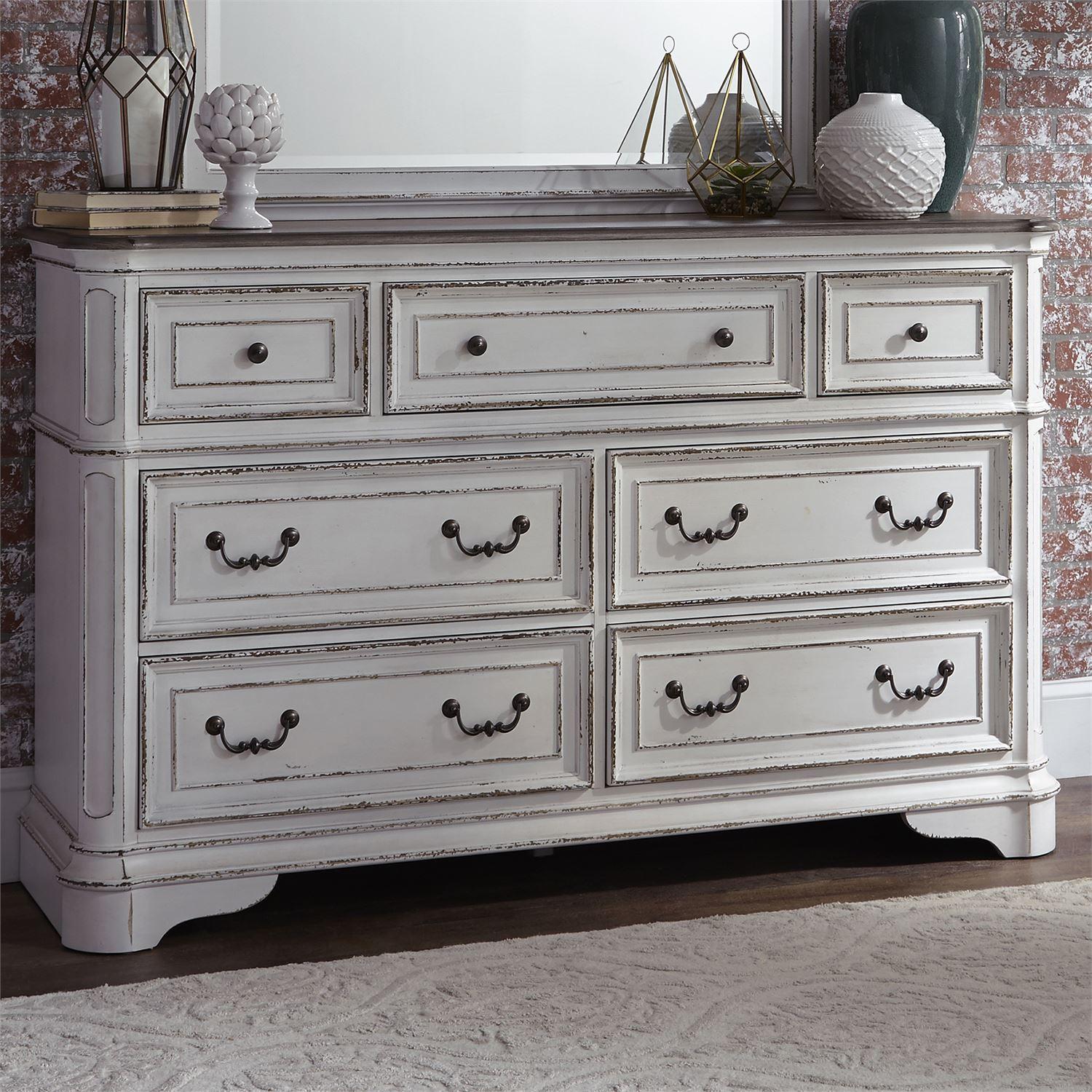 

    
Liberty Furniture Magnolia Manor  (244-BR) Combo Dresser Combo Dresser White 244-BR31
