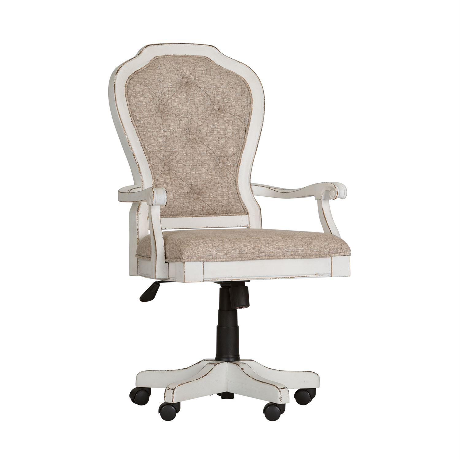 

    
Liberty Furniture Magnolia Manor  (244-HOJ) Home Office Chair Home Office Chair White 244-HO197
