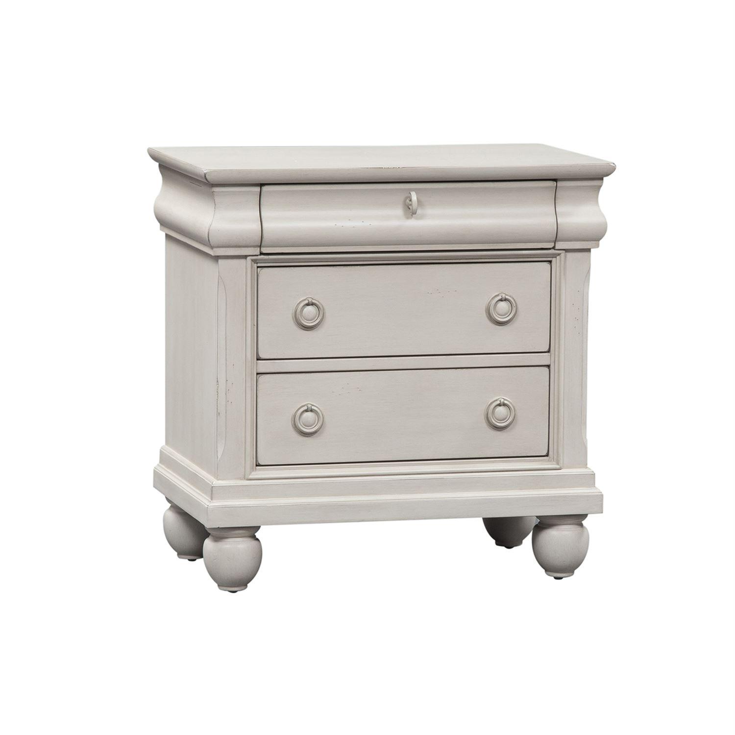 

    
Liberty Furniture Rustic Traditions II  (689-BR) Nightstand Nightstand White 689-BR61
