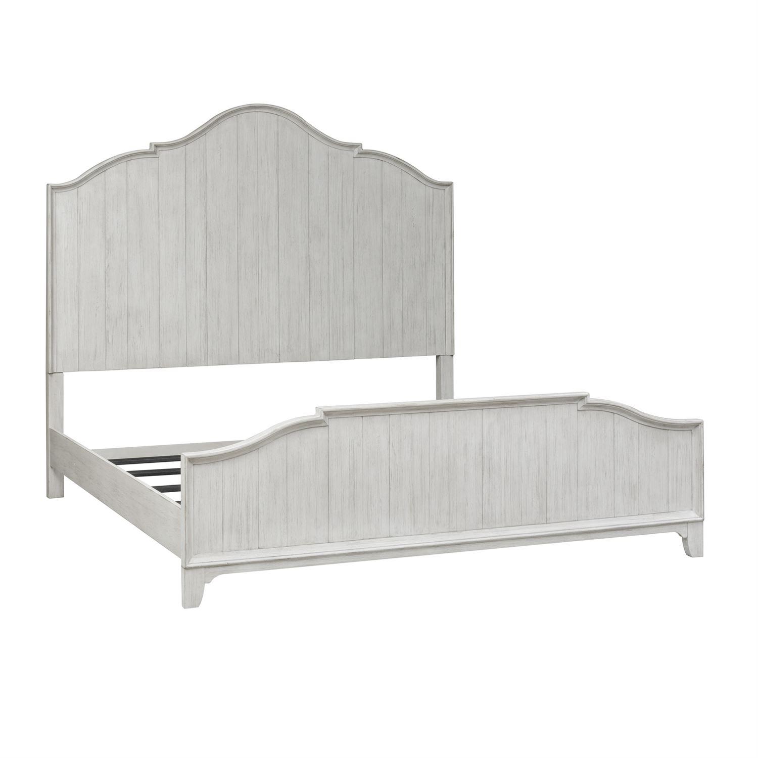 

    
Luca Home Farmhouse Reimagined  (652-BR) Panel Bed Panel Bed White 652-BR-QPB
