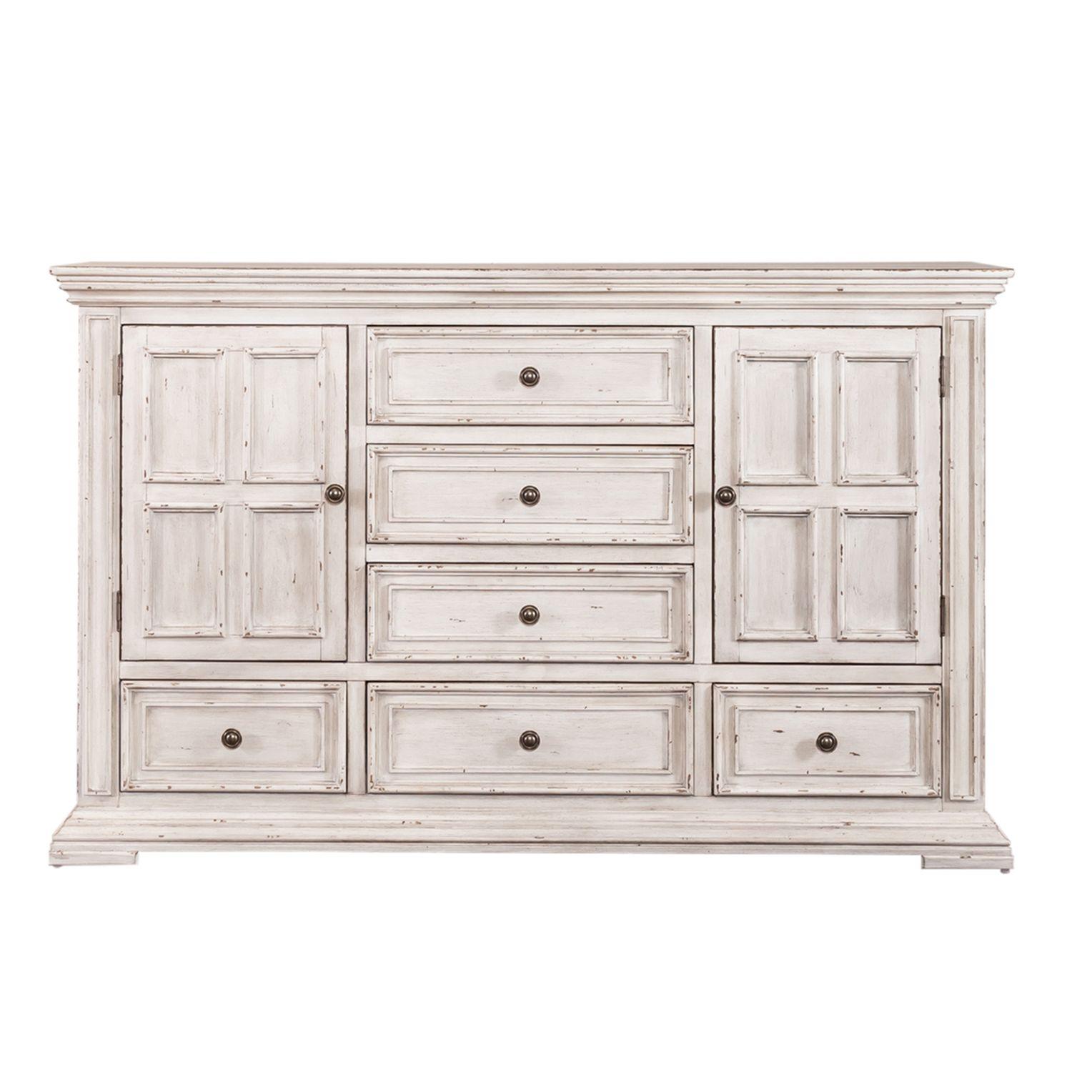 

    
Liberty Furniture Big Valley (361W-BR) Dresser With Mirror White 361W-BR-DM
