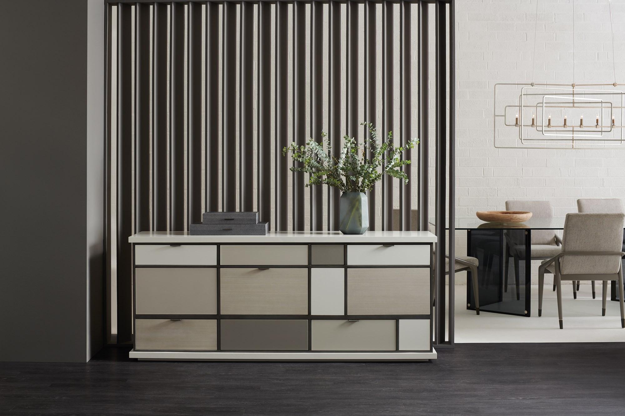 

    
Winter Haze, Taupe & Gray Finish REPETITION BUFFET by Caracole
