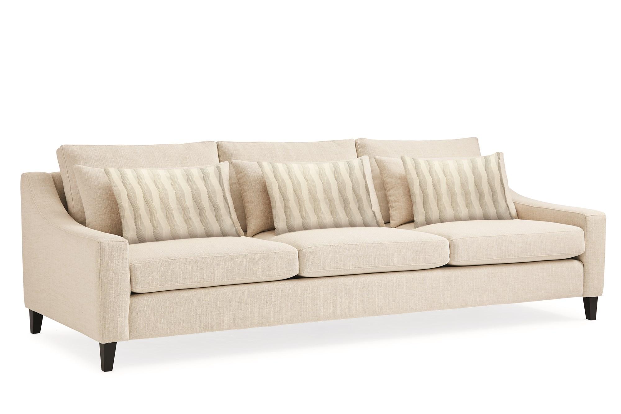 

    
Winter-white Linen-blend Fabric Modern THE MADISON SOFA (LARGE) by Caracole
