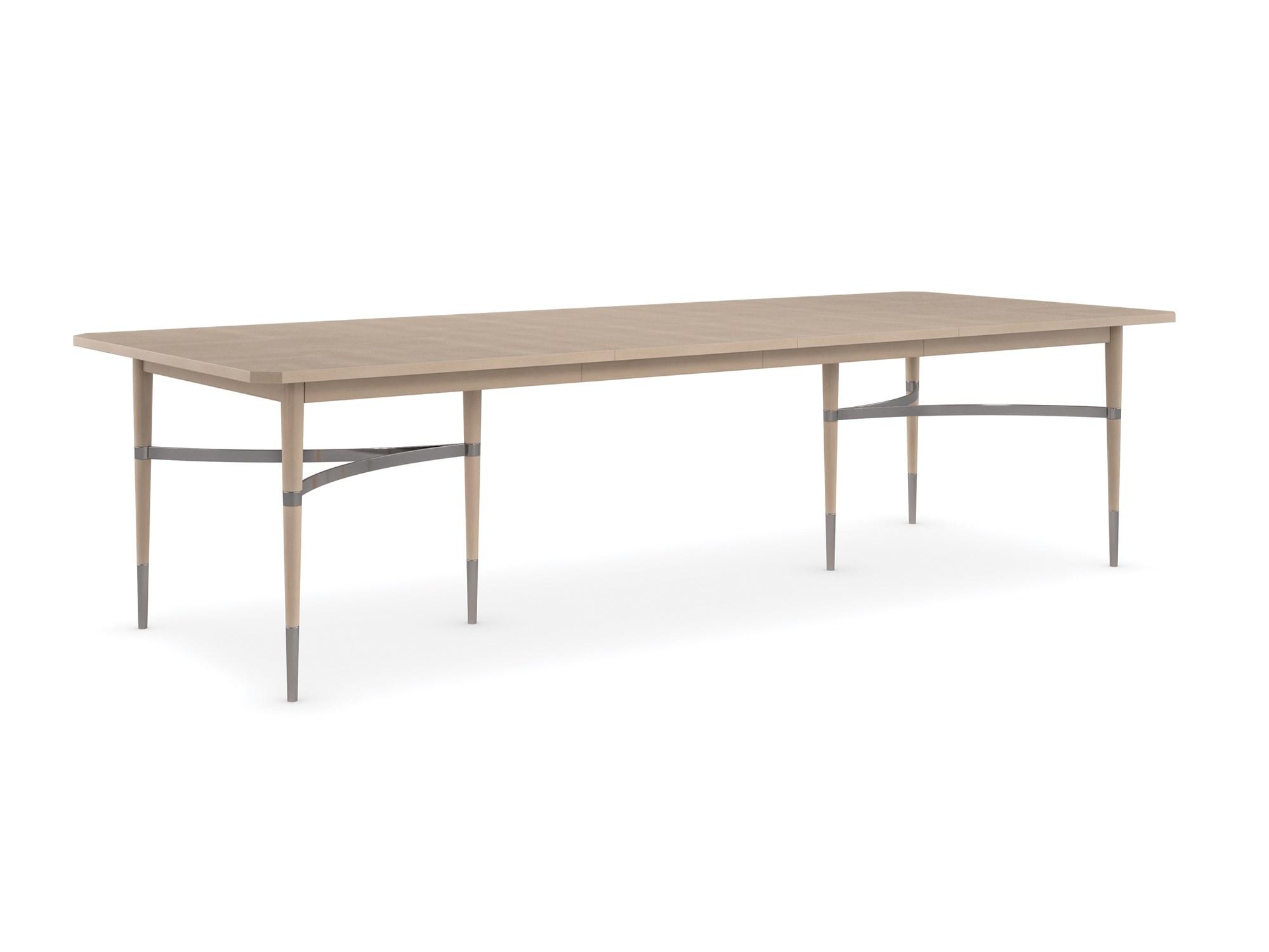 

        
Caracole HERE TO ACCOMMODATE Dining Table Gray/Bronze  662896039603

