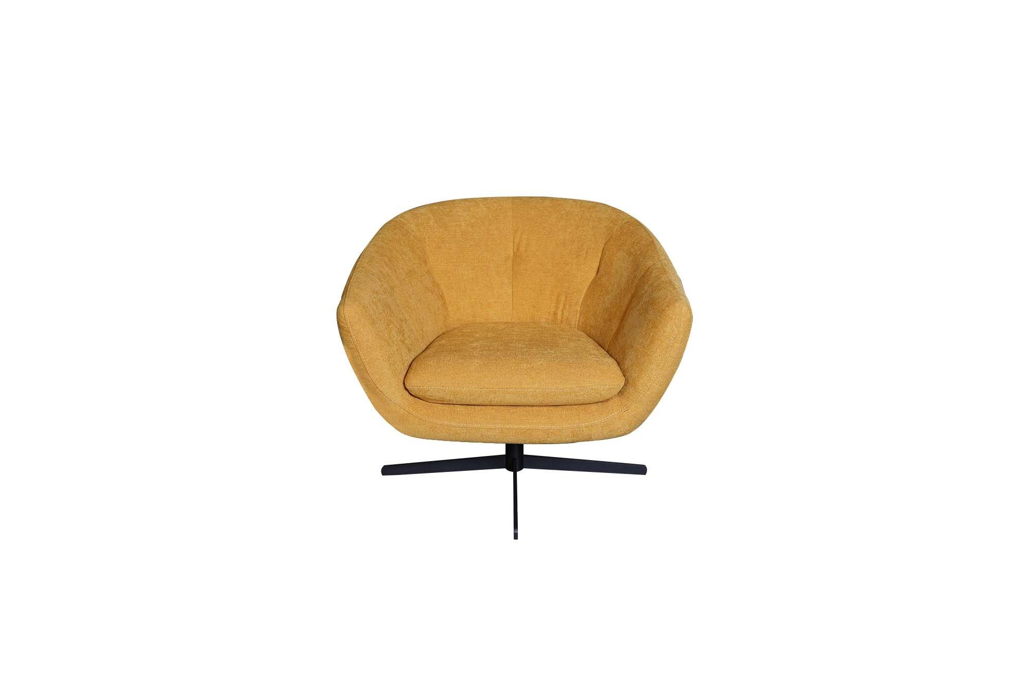 

    
59906MF31229A-Set-2 Yellow Fabric Swivel Chair Set 2Pcs 599 Allison Moroni Mid-Century Modern
