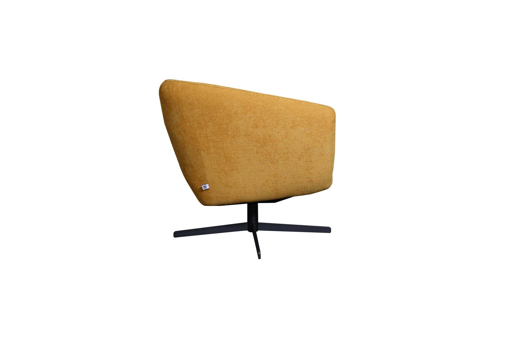 

    
 Order  Yellow Fabric Swivel Chair Set 2Pcs 599 Allison Moroni Mid-Century Modern
