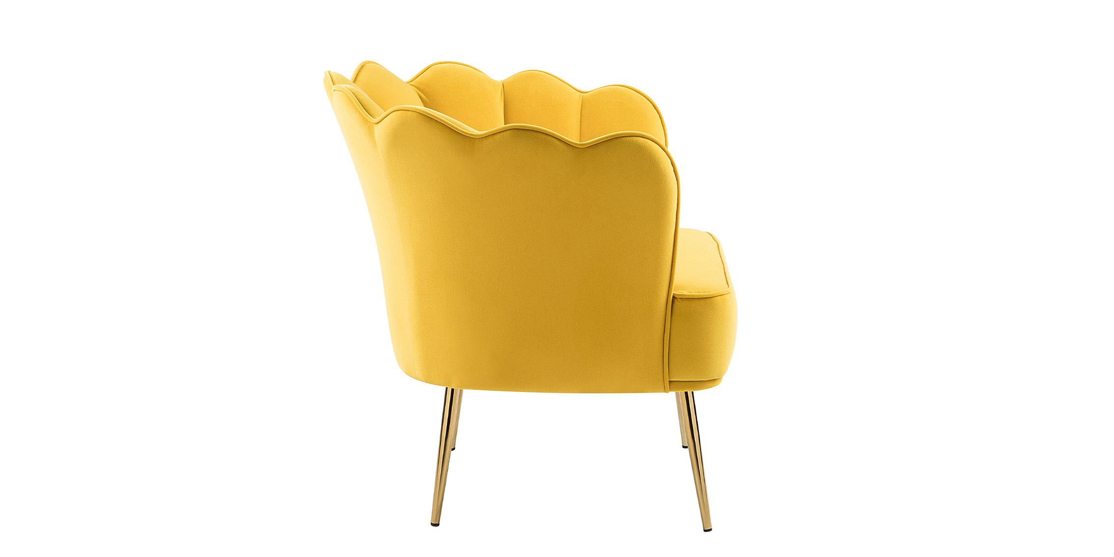 

        
Meridian Furniture JESTER 516Yellow Accent Chair Yellow/Gold Velvet 753359805993

