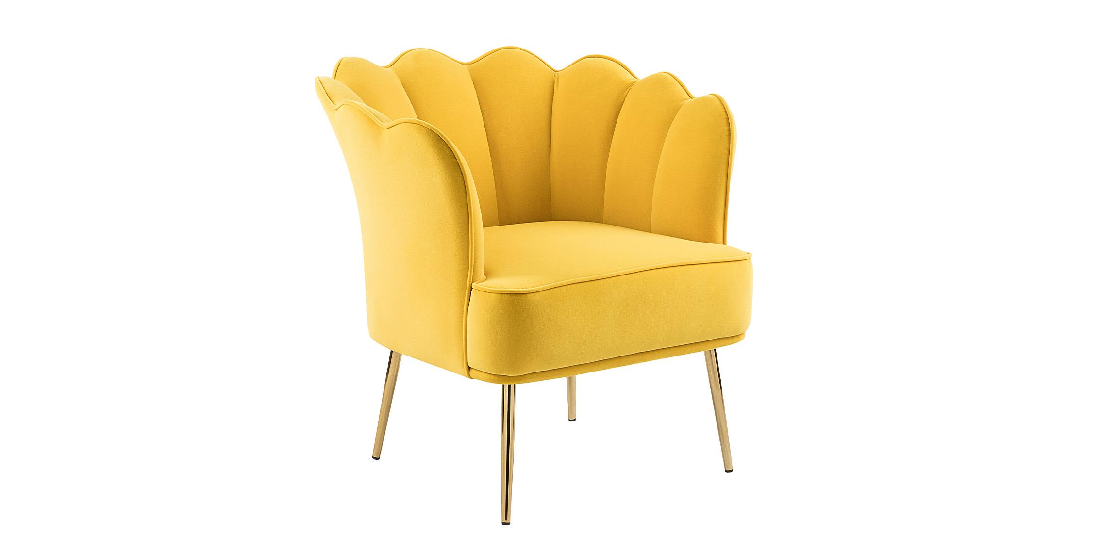 

        
Meridian Furniture JESTER 516Yellow Accent Chair Set Yellow/Gold Velvet 753359805993
