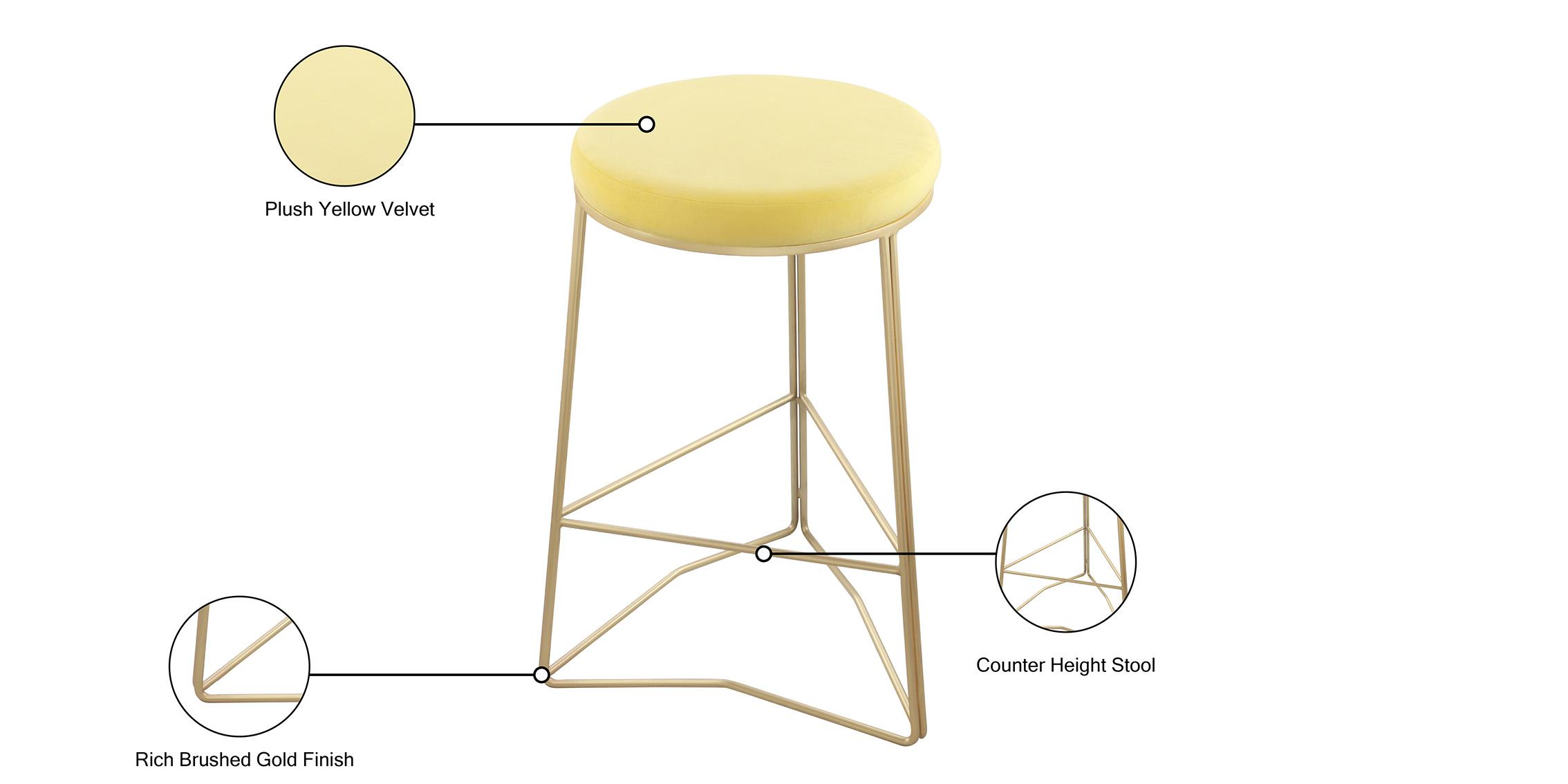 

    
Meridian Furniture TRES 942Yellow-C Counter Stool Set Yellow/Gold 942Yellow-C-Set-2
